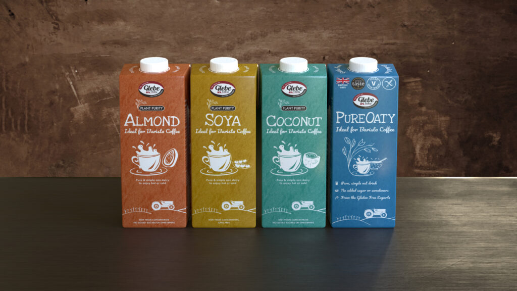 Glebe Farm plant based drinks range