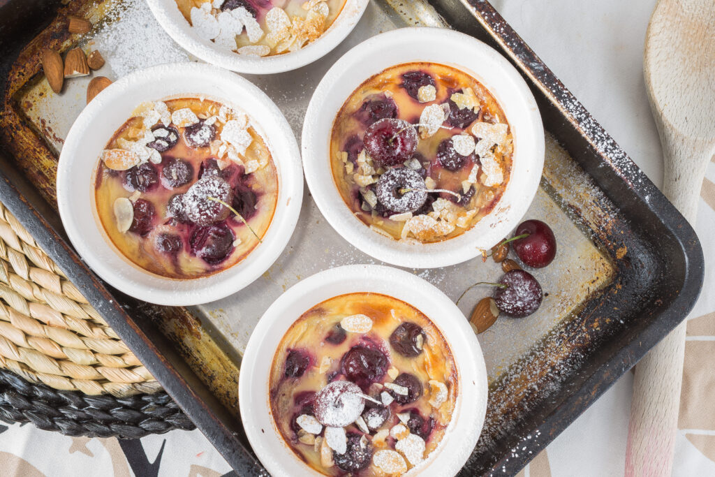 Cherry & Almond Clafoutis